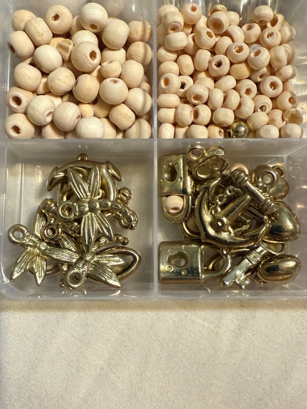 Matte seed beads, 24 count, frosted 3 mm small & letters, hearts, stars and more
